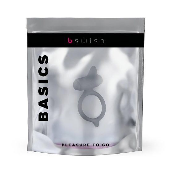 B SWISH Bcharmed - Vibrating Penis Ring (Grey)