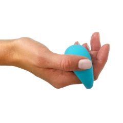   LOVELIFE BY OHMYBOD - REV - Rechargeable, Waterproof Finger Vibrator (Turquoise)