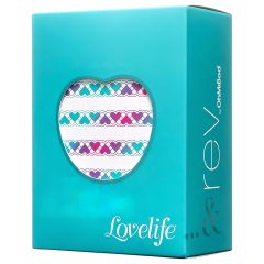   LOVELIFE BY OHMYBOD - REV - Rechargeable, Waterproof Finger Vibrator (Turquoise)