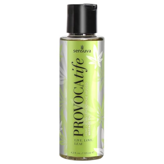 Sensuva Provocative Hemp - Pheromone Massage Oil (120ml)