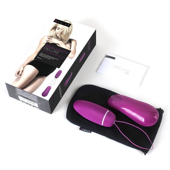 B SWISH Deluxe - wireless vibrating egg (blackberry)