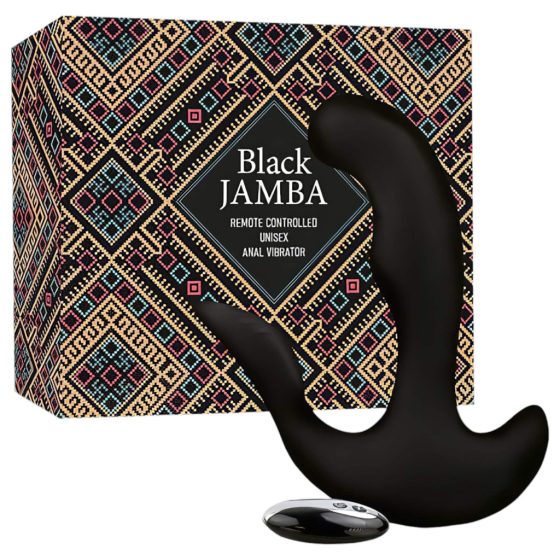 FEELZTOYS Black Jamba - Wireless, Warming Anal Vibrator (Black)