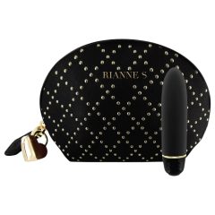   / Rianne Essentials Classique Stud - Silicone Lipstick Vibrator (Black)