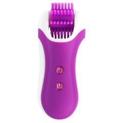   FEELZTOYS Clitella - Rechargeable, Rotating, Oral Vibrator (Purple)