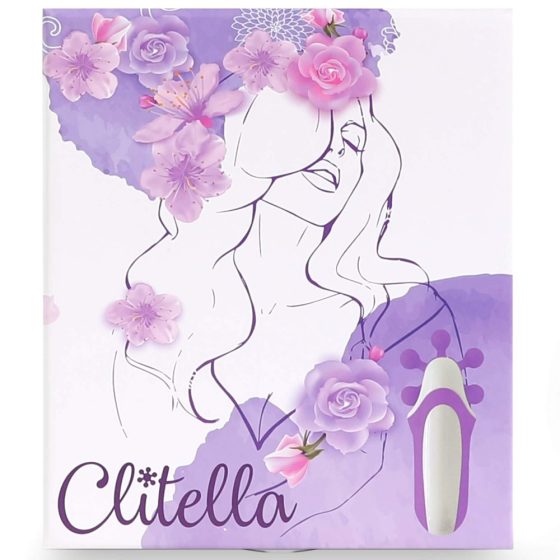 FEELZTOYS Clitella - Rechargeable, Rotating, Oral Vibrator (Purple)