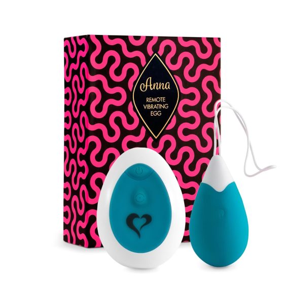 FEELZTOYS Anna - Rechargeable, Wireless Vibrating Egg (Green)