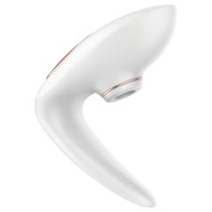   Satisfyer Pro 4 Couples - Rechargeable Air Pulse Couples Vibrator (White)