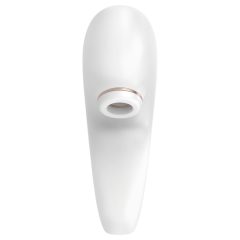   Satisfyer Pro 4 Couples - Rechargeable Air Pulse Couples Vibrator (White)