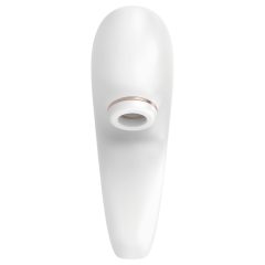   Satisfyer Pro 4 Couples - Rechargeable Air-Pulse Couples Vibrator (White)