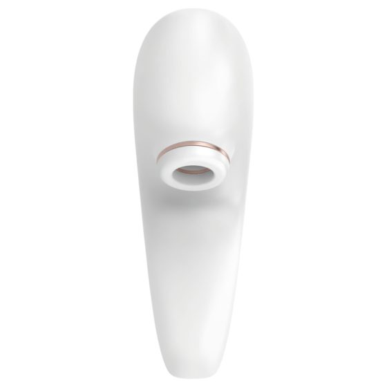 Satisfyer Pro 4 Couples - Rechargeable Air Pulse Couples Vibrator (White)