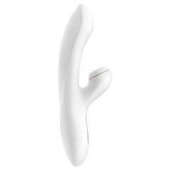   Satisfyer Pro+ G-spot - Clitoral Stimulator and G-spot Vibrator (White)