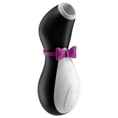   Satisfyer Penguin - Rechargeable, Waterproof Clitoral Stimulator (Black and White)