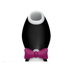   Satisfyer Penguin - Rechargeable, Waterproof Clitoral Stimulator (Black and White)