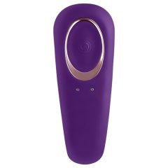   Satisfyer Double Classic - Waterproof Rechargeable Couple's Vibrator (Purple)