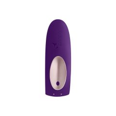   Satisfyer Double Plus Remote - Wireless Rechargeable Couples Vibrator (Purple)