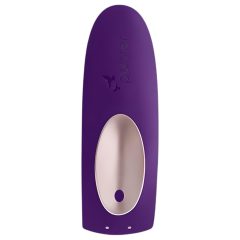   Satisfyer Double Plus Remote - Wireless Rechargeable Couples Vibrator (Purple)