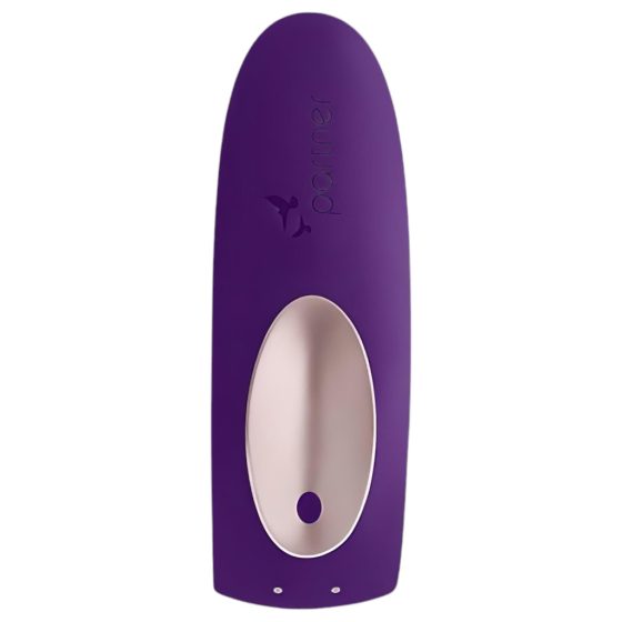 Satisfyer Double Plus Remote - Wireless Rechargeable Couples Vibrator (Purple)