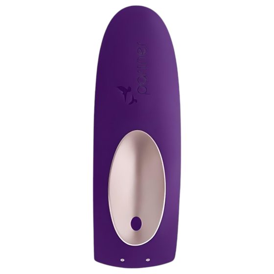 Satisfyer Double Plus Remote - wireless, rechargeable couples vibrator (purple)