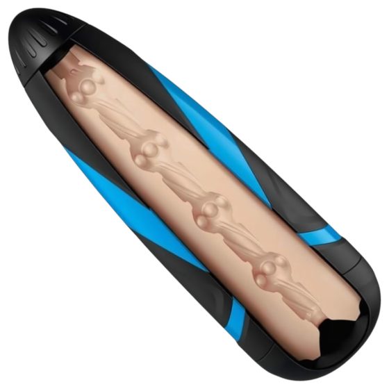 Satisfyer Men One Masturbator and Lusty Tongues Sleeve (blue-black)