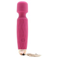   Bodywand Luxe - Rechargeable Mini Massager Vibrator (Dark Pink)