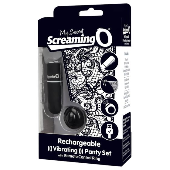 Screaming O MySecret - Vibrating Panties - Black (S-L)