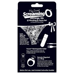 Screaming O MySecret - Vibrating Panties - Black (S-L)