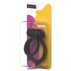 B SWISH Bcharmed DUO - vibrating cock ring (black)