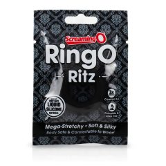 Screaming O Ritz Silicone Cock Ring (Black)