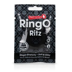 Screaming O Ritz - silicone penis ring (black)