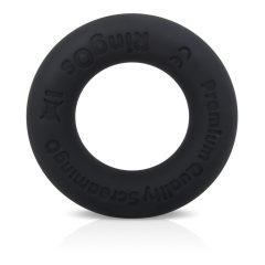 Screaming O Ritz Silicone Cock Ring (Black)