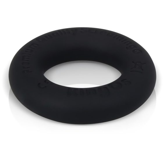 Screaming O Ritz Silicone Cock Ring (Black)