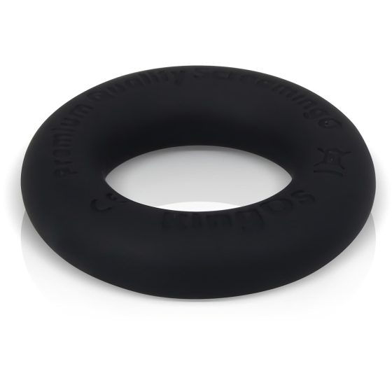 Screaming O Ritz - silicone penis ring (black)