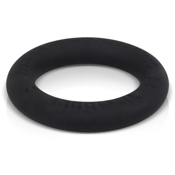 Screaching O Ritz XL Silicone Cock Ring (Black)