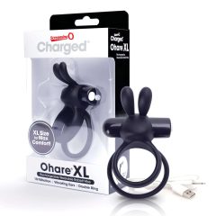 The Screaming O - Rechargeable Vibrating Penis Ring (Black)