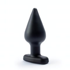   Screaming Plug XL - Rechargeable Wireless Anal Vibrator (Black)