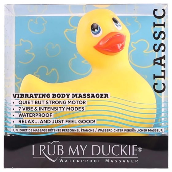 My Duckie 2.0 - Waterproof Duck Clitoral Vibrator (Yellow)