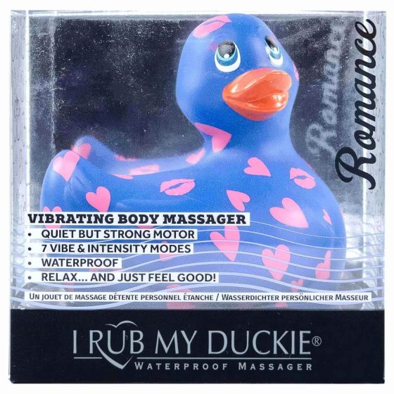 My Duckie Romance 2.0 - waterproof clitoral vibrator (blue-pink)