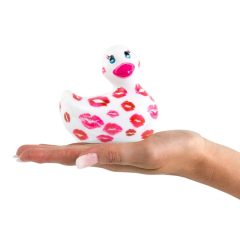   My Duckie Romance 2.0 - Waterproof Clitoral Vibrator (White-Pink)