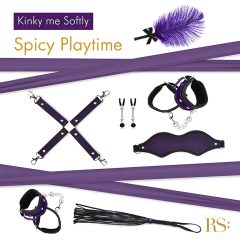   RS Soiree Kinky Me Softly - Purple BDSM Bondage Set (7 Pieces)