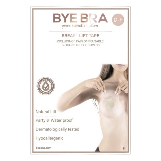 Bye Bra Invisible Breast Lift Tape - Nude (3 pairs)