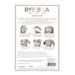 Bye Bra Invisible Breast Lift Tape - Nude (3 pairs)