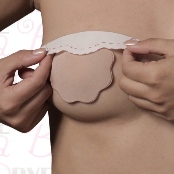 Bye Bra F-H - Invisible Lift Tape - Nude (3 pairs)