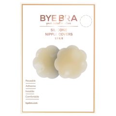 Bye Bra - Flower Nipple Covers - Natural (2 pcs)