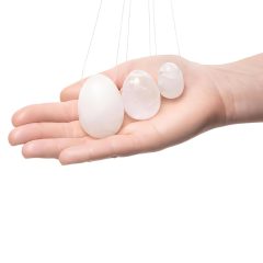 La Gemmes Yoni - Quartz Kegel Balls Set (3 pcs)