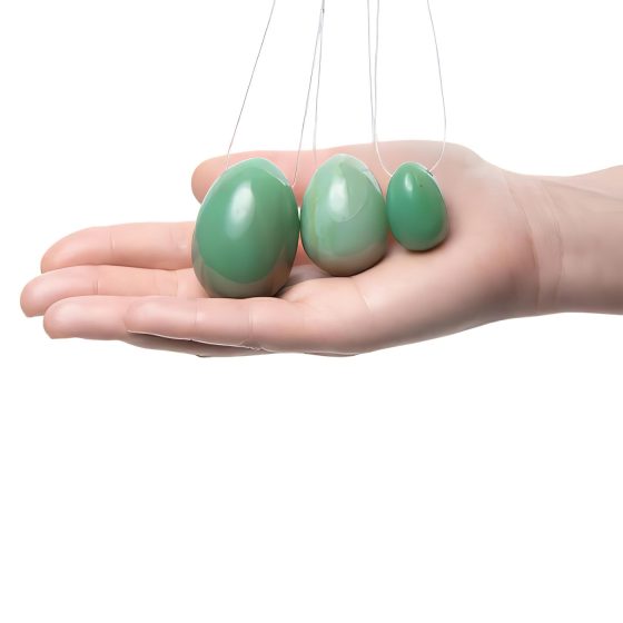 La Gemmes Yoni - Jade Egg Set (3pcs)