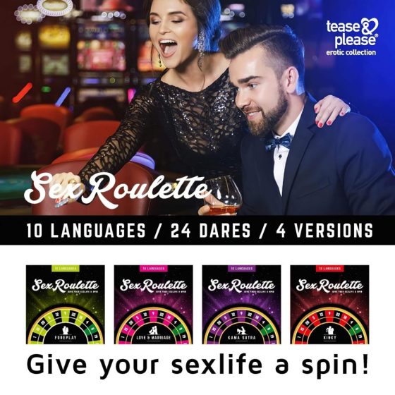 Kama Sutra Sex Roulette - Board Game (10 Languages)