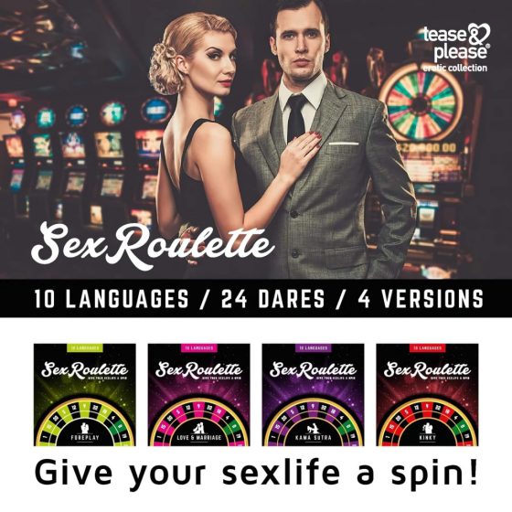 Kama Sutra Sex Roulette - Board Game (10 Languages)