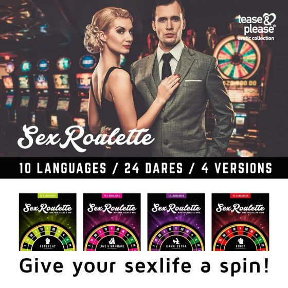 Kinky Sex Roulette - Adult Board Game (10 Languages)