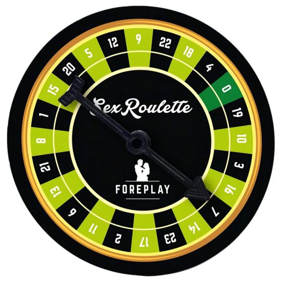 Sex Roulette Foreplay - sex board game (in 10 languages)