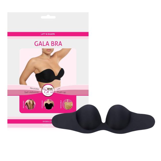 Bye Bra Hidden Push-up Bra (Black)